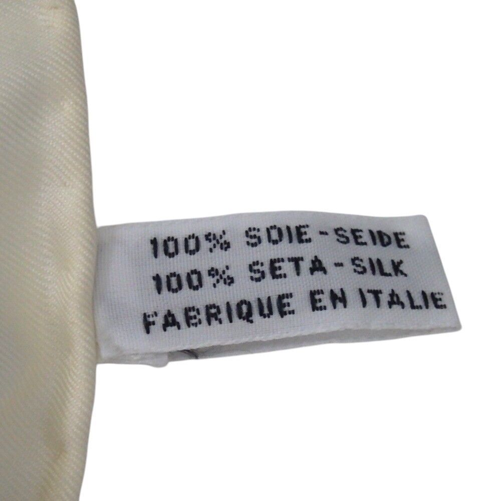 CHANEL Vintage Silk CoCo Mademoiselle Silhouette Scarf - Picture 7 of 8